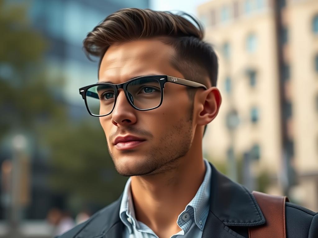 Meta Ray-Ban Smart Glasses being worn by a person outdoors