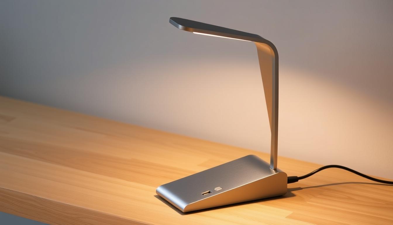 best eye-caring desk lamp for home office with USB port