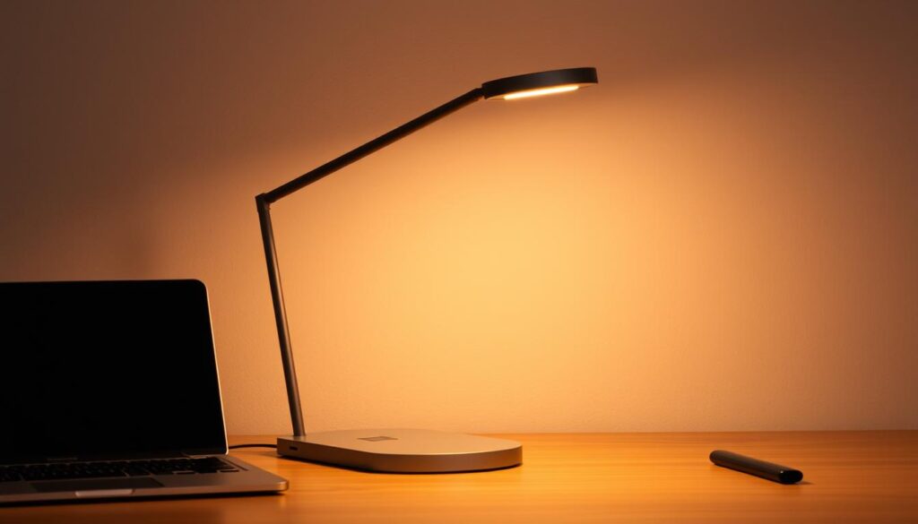 eye-caring desk lamp