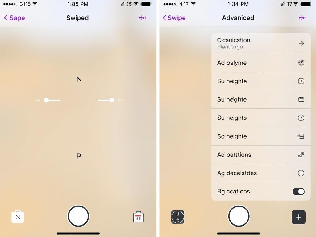 iOS 26 Camera app showing streamlined interface and controls