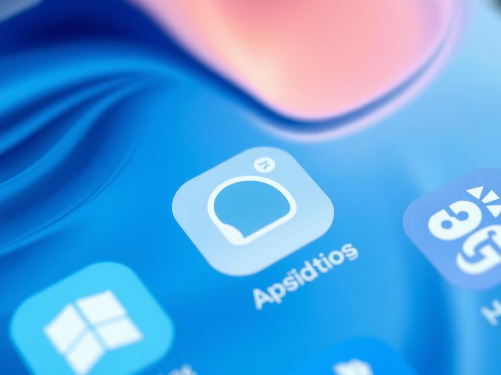 iOS 26 Liquid Glass design showing translucent menus and fluid animations