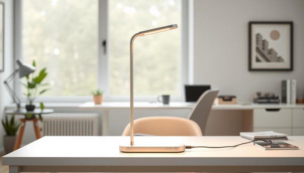 modern desk lamp with usb port
