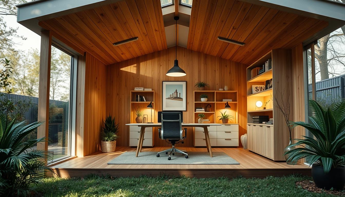 Upgrade Your Home Office with a Modern Shed Design
