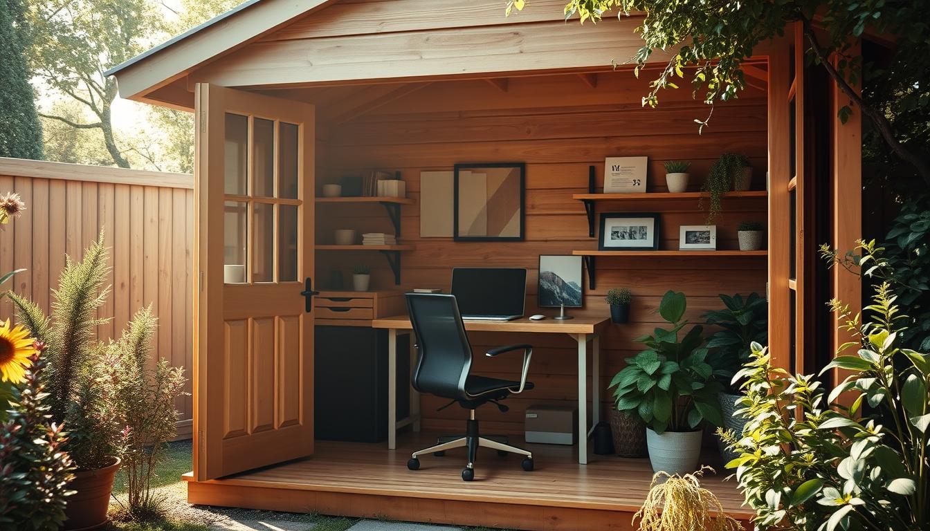Shed to Office Conversion: Create a Functional Home Workspace