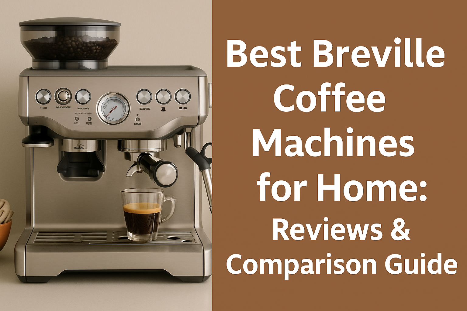 Discover the best Breville coffee machines for home baristas. Compare Barista Express, Pro, Bambino Plus & Oracle Touch to find your perfect espresso maker.