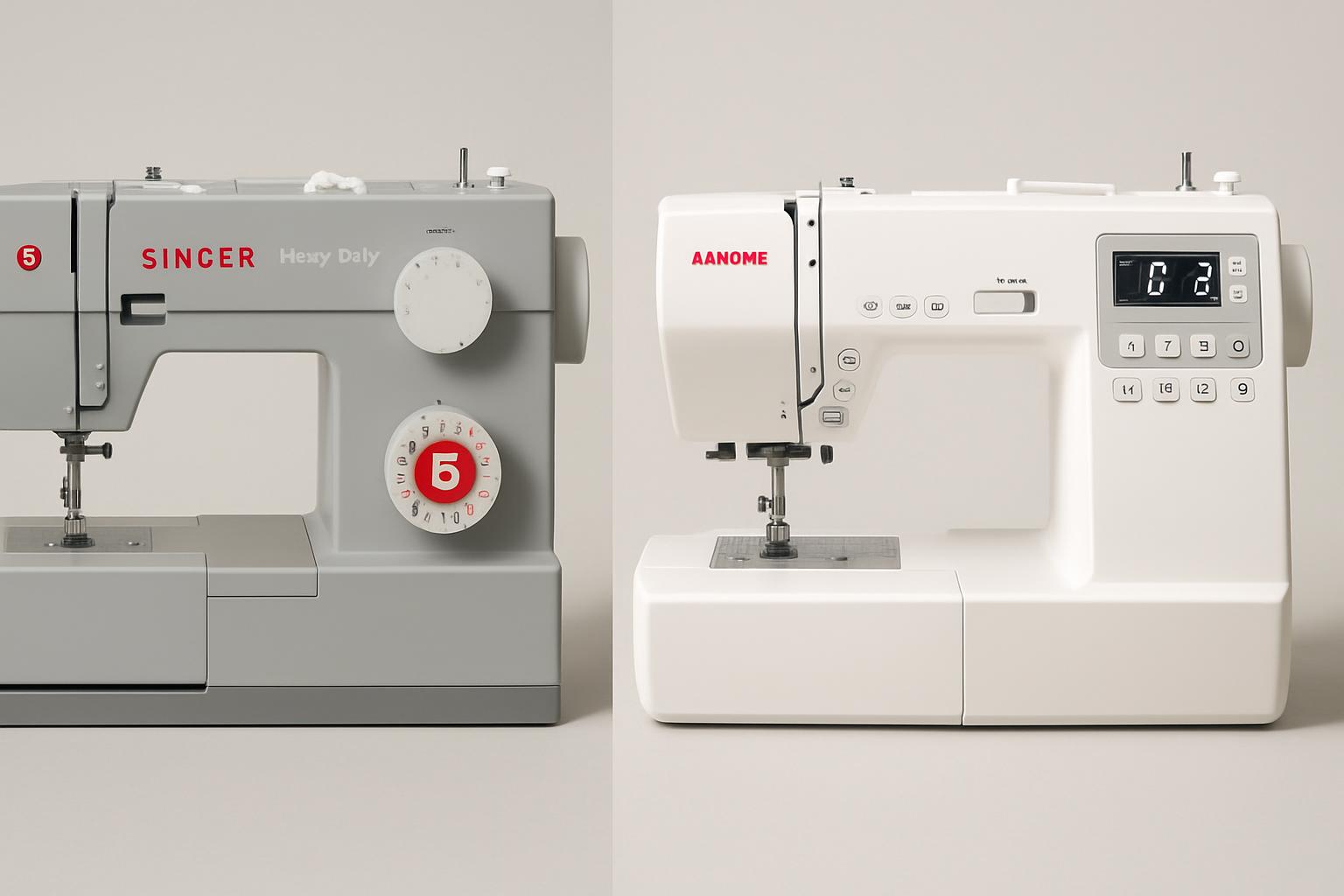 Singer vs. Janome Sewing Machines: A Comprehensive Analysis